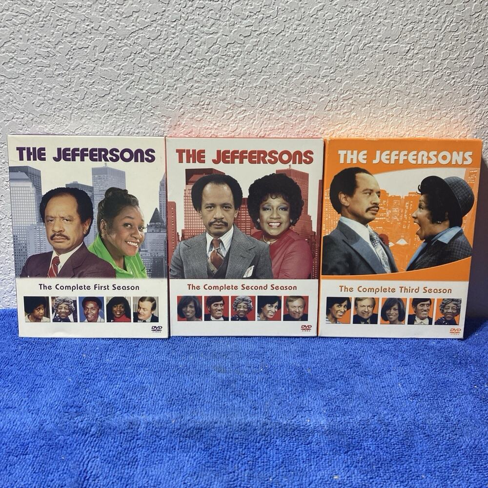 The Jeffersons - Seasons 1, 2 & 3 DVD Lot